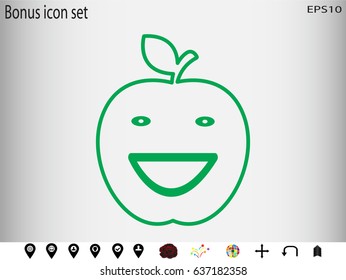 smilies, icon, vector illustration eps10
