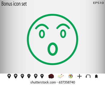 smilies, icon, vector illustration eps10