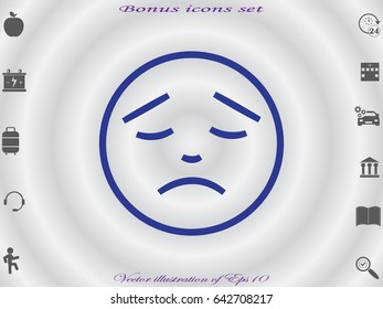 smilies, icon, vector illustration eps10