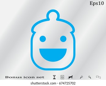 smilies, icon, vector illustration eps10