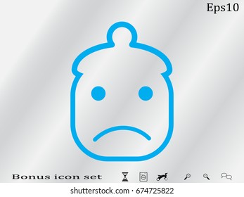 smilies, icon, vector illustration eps10