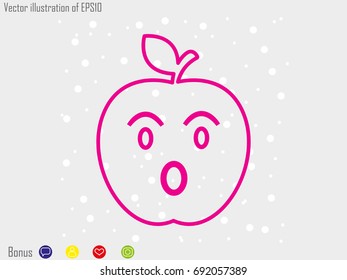smilies  icon, vector illustration eps10