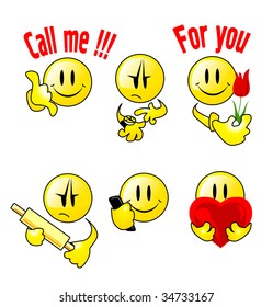 Smiling balls