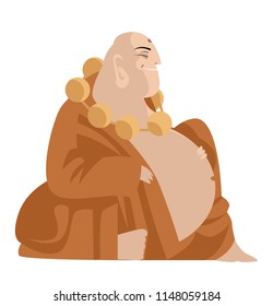 smiling budha budai japanese zen monk budai