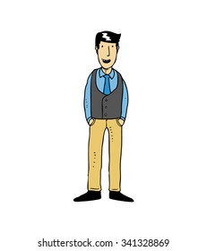 smiling businessman