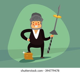 Smiling businessman