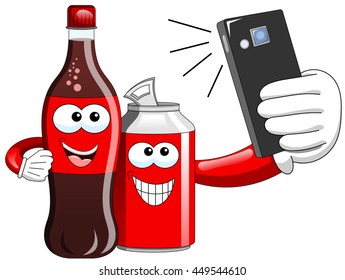 Images Of Cartoon Coca Cola Bottle Drawing