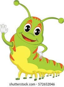 Smiling caterpillar