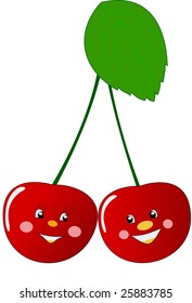 smiling cherries
