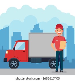 3,360 Truck Driver Character Images, Stock Photos & Vectors | Shutterstock