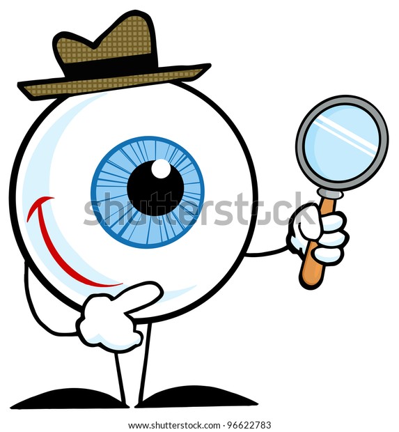 eyeball magnifying glass