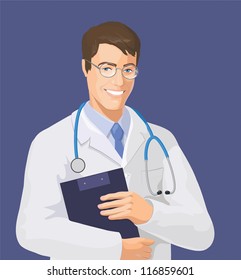 smiling doctor