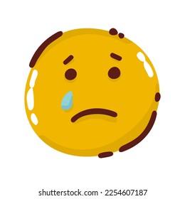 smiling emoji with open mouth laughing emoticon