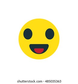 Smiling Emoji, Vector