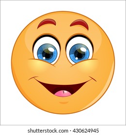 Smiling emoticon
