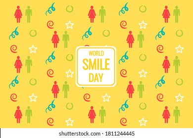 Smiling emoticons for world laughs day.
Design element, template of cheerful emoticons. Isolated, vector illustration.