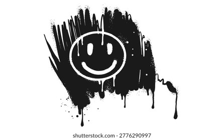 Smiling face emoticon character