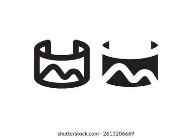 Smiling face icon set for fun and expression Vector