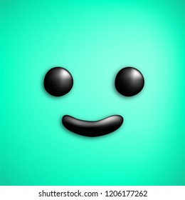 smiling face illustration