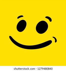 smiling face illustration