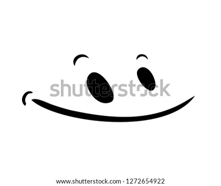 smiling face illustration
