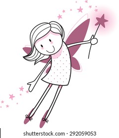 Smiling fairy