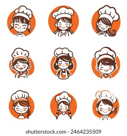 Imagen de Vector de Chef Sonriente
