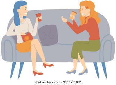 4,494 Friends gossip with tea Images, Stock Photos & Vectors | Shutterstock