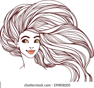Smiling girl