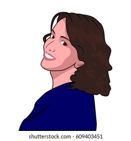 Smiling girl