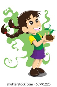 smiling girl