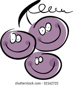 smiling grapes grape smiling grapes colour plant summer fruit nature product vines harvest climber vine season smile agriculture food earth fun leaf farming healthy scenery green caricature grinning g