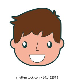 smiling handsome icon boy