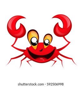 Smiling Happy Crab