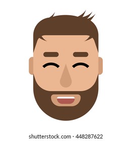Smiling happy man