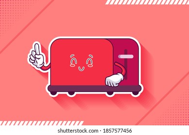 Smiling Happy Relieved Smile Face Emotion Stock Vector (Royalty Free