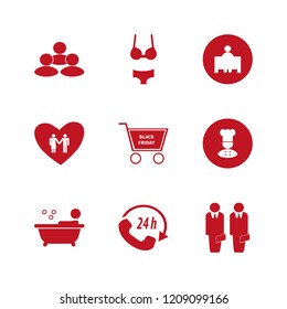 smiling icon. smiling vector icons set teacher, woman underwear, person in bath and man woman love