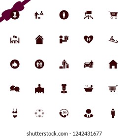 smiling icon. smiling vector icons set teacher in classroom, shopping cart, teacher and businessman