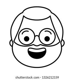 smiling man face