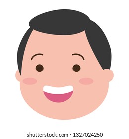 smiling man face