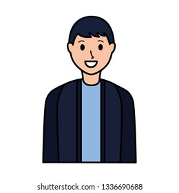 smiling man portrait