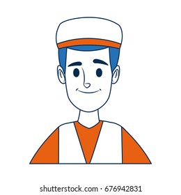 smiling man portrait male character people