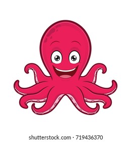 Smiling octopus