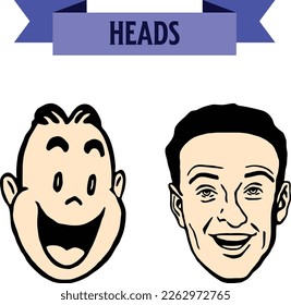 Smiling people avatar set. Different men and babycharacters collection. Isolated vector illustration. - Powered by Shutterstock - Get 15% off with code: PIKWIZARD15