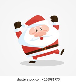 Smiling Santa Claus
