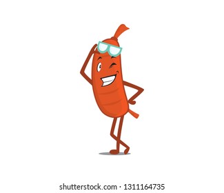 Smiling Sausage Figure