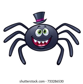 Smiling Spider with Top Hat