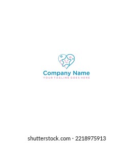 Diseño de logotipo creativo para ropa de bebé