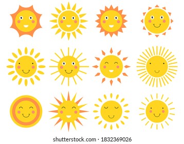 544 Blushing Cute Sun Images, Stock Photos & Vectors | Shutterstock