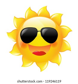 41,796 Smiling sun face sunglasses Images, Stock Photos & Vectors ...